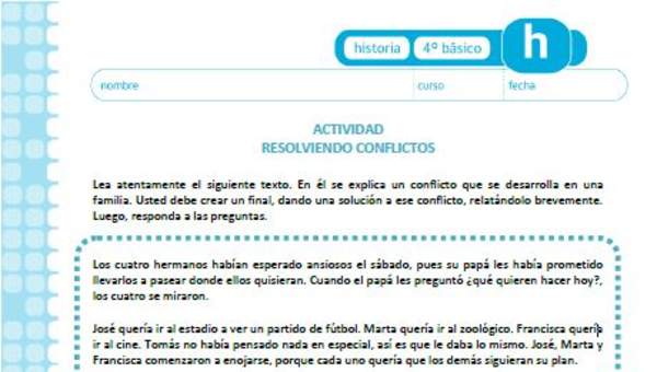 Resolviendo conflictos Resolviendo conflictos