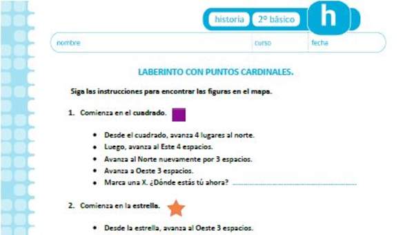 Laberinto con puntos cardinalesHonestidad Laberinto con puntos cardinalesHonestidad