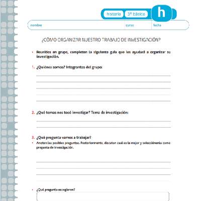 ¿Cómo organizar nuestro trabajo de investigación? ¿Cómo organizar nuestro trabajo de investigación?