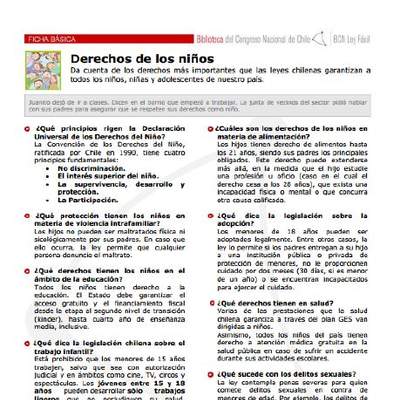 Derechos de los niños Derechos de los niños