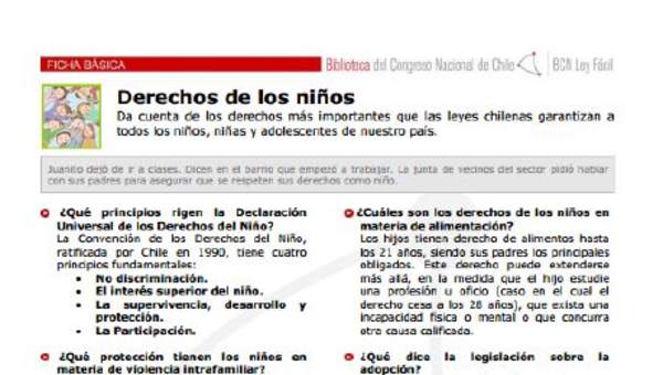 Derechos de los niños Derechos de los niños