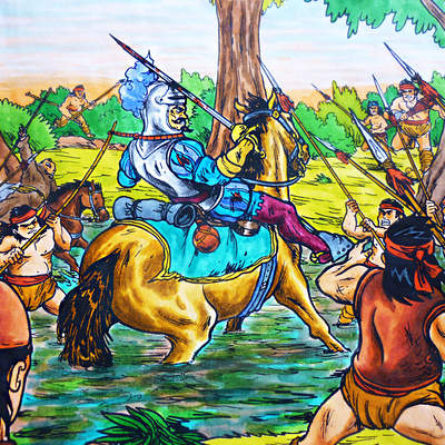 Emboscada a Pedro de Valdivia Emboscada a Pedro de Valdivia