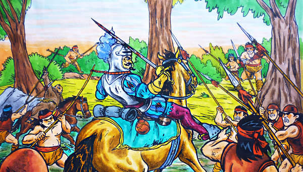 Emboscada a Pedro de Valdivia Emboscada a Pedro de Valdivia