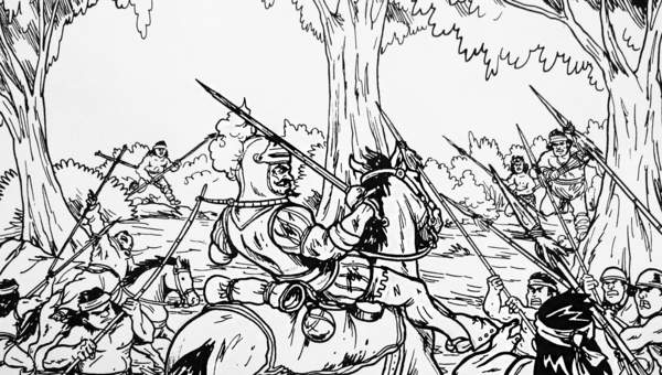 Emboscada a Pedro de Valdivia Emboscada a Pedro de Valdivia