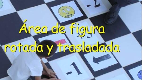 Área de una figura rotada y trasladada Área de una figura rotada y trasladada
