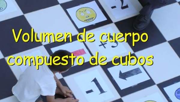 Volumen de un cuerpo compuesto de cubos Volumen de un cuerpo compuesto de cubos