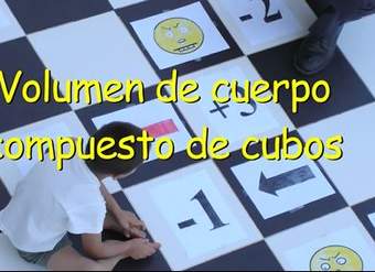 Volumen de un cuerpo compuesto de cubos Volumen de un cuerpo compuesto de cubos