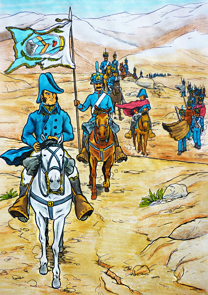 Cruce de los Andes por el Ejército Libertador Cruce de los Andes por el Ejército Libertador