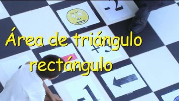 Área de un triángulo rectángulo Área de un triángulo rectángulo