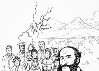 Colonización alemana en Valdivia Colonización alemana en Valdivia