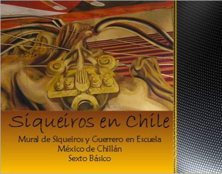 Mural de Siqueiros y Guerrero en Escuela México Mural de Siqueiros y Guerrero en Escuela México