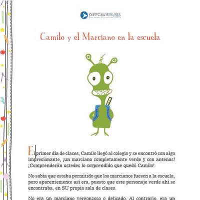 Camilo y el marciano Camilo y el marciano