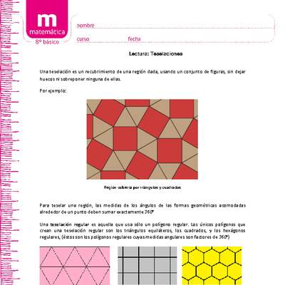 Teselaciones Teselaciones