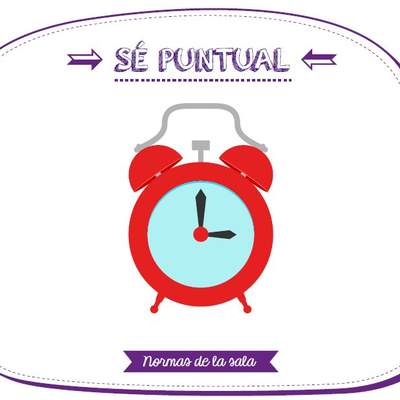 Sé puntual Sé puntual