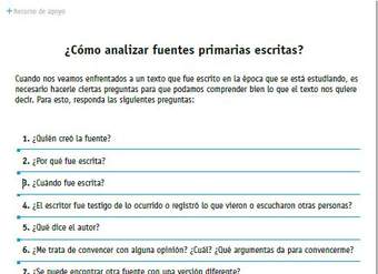 ¿Cómo analizar fuentes primarias escritas? ¿Cómo analizar fuentes primarias escritas?