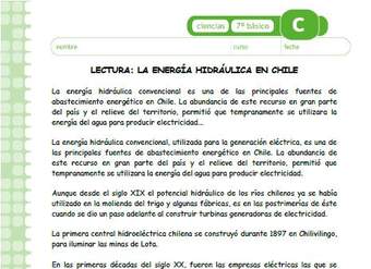 La energía hidráulica La energía hidráulica