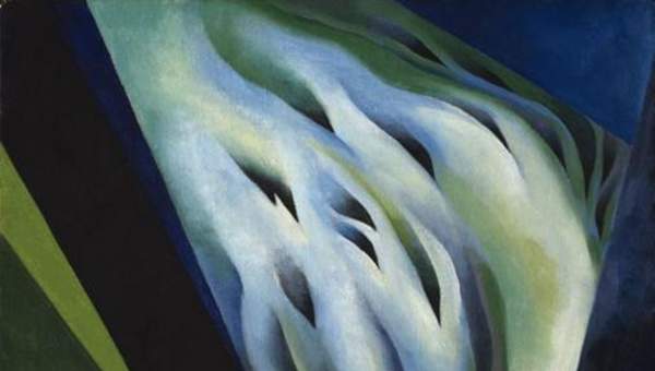 Azul y verde de Georgia O´keefe Azul y verde de Georgia O´keefe