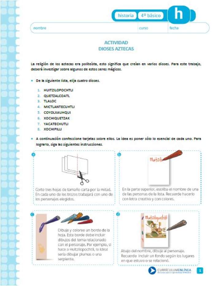 Dioses aztecas Dioses aztecas