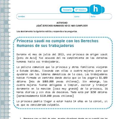 ¿Qué derechos humanos no se han cumplido? ¿Qué derechos humanos no se han cumplido?