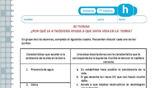 ¿Por qué la atmósfera ayuda a que haya vida en la Tierra? ¿Por qué la atmósfera ayuda a que haya vida en la Tierra?