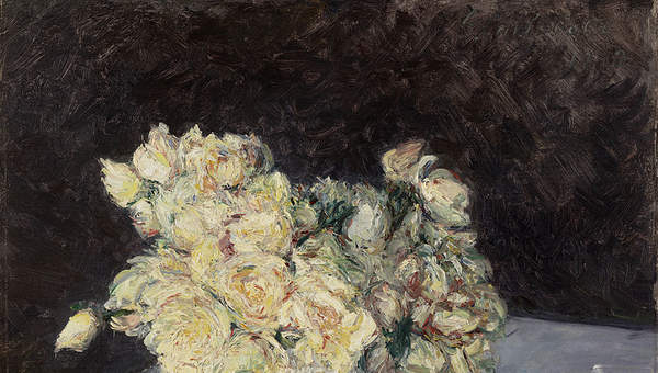 Rosas amarillas en un florero de Gustave Cailleboutte Rosas amarillas en un florero de Gustave Cailleboutte