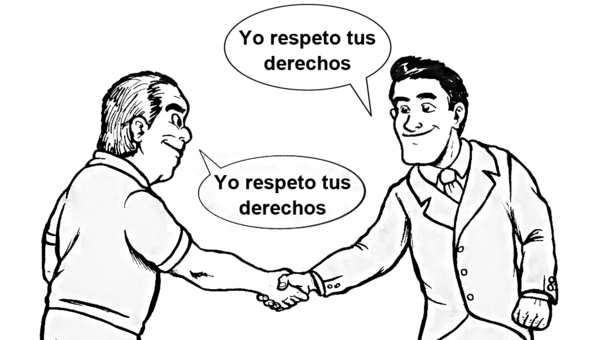 Respetar los derechos de las otras personas Respetar los derechos de las otras personas