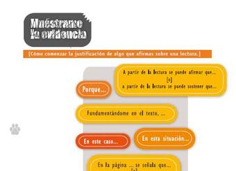 Muéstrame la evidencia Muéstrame la evidencia