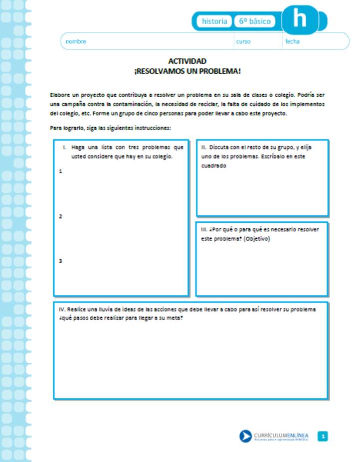 ¡Resolvamos un problema! ¡Resolvamos un problema!