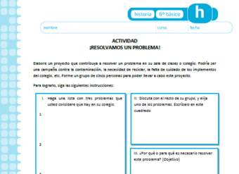 ¡Resolvamos un problema! ¡Resolvamos un problema!