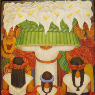 Vendedora de flores de Diego Rivera Vendedora de flores de Diego Rivera