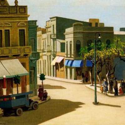 Paisaje de Fortunato Lacámera Paisaje de Fortunato Lacámera