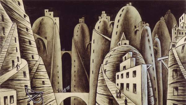 Ciudad y abismos de Xul Solar Ciudad y abismos de Xul Solar