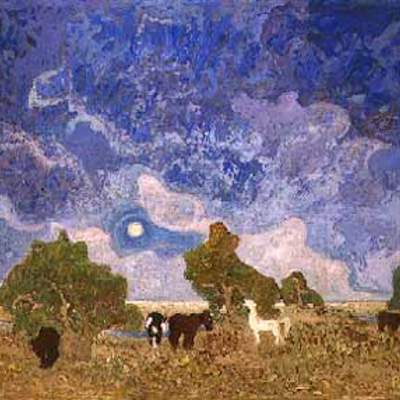 La pampa de Pedro Figari La pampa de Pedro Figari