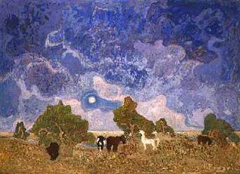 La pampa de Pedro Figari La pampa de Pedro Figari