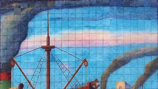 Regreso de la pesca de Martín Quinquela Regreso de la pesca de Martín Quinquela