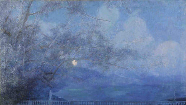 Paisaje de Cesáreo Bernaldo de Quirós Paisaje de Cesáreo Bernaldo de Quirós