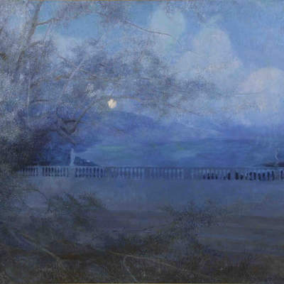 Paisaje de Cesáreo Bernaldo de Quirós Paisaje de Cesáreo Bernaldo de Quirós