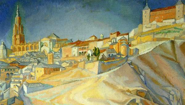 Paisaje de Toledo de Diego Rivera Paisaje de Toledo de Diego Rivera