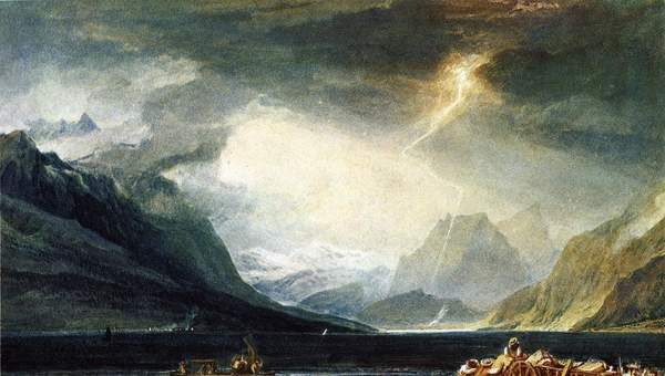 El lago de Thun El lago de Thun