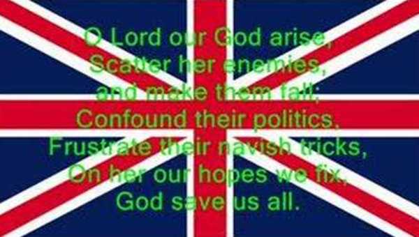 God save the King/Queen God save the King/Queen