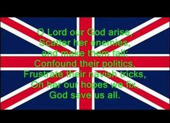 God save the King/Queen God save the King/Queen