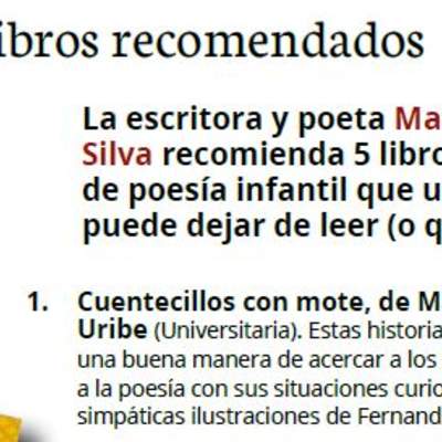 Poesía para niños Poesía para niños