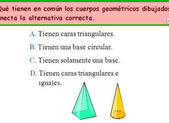 Característica común de una pirámide y un cono Característica común de una pirámide y un cono