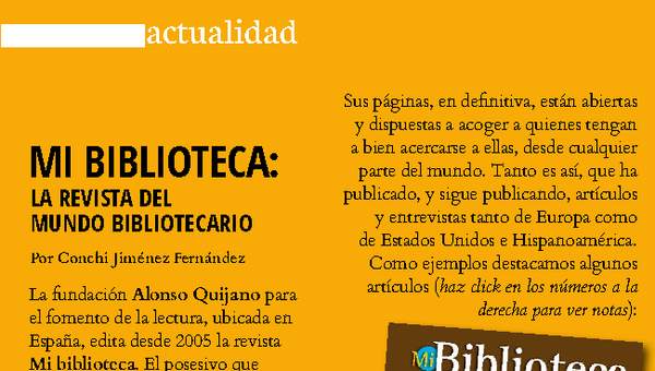 Publicación Mi Biblioteca Publicación Mi Biblioteca