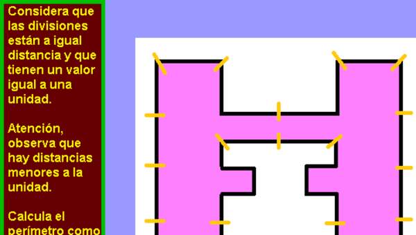 Perímetro de una figura (VI) Perímetro de una figura (VI)