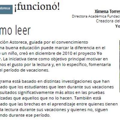 Iniciativa "Yo amo leer" Iniciativa "Yo amo leer"