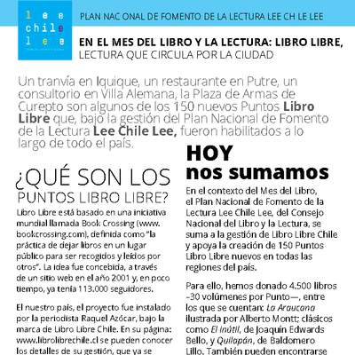 Iniciativa Libro Libre Iniciativa Libro Libre