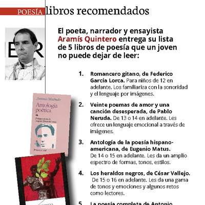 Libros de poesía para jóvenes Libros de poesía para jóvenes