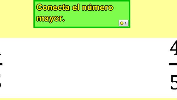 Comparando fracciones (II) Comparando fracciones (II)