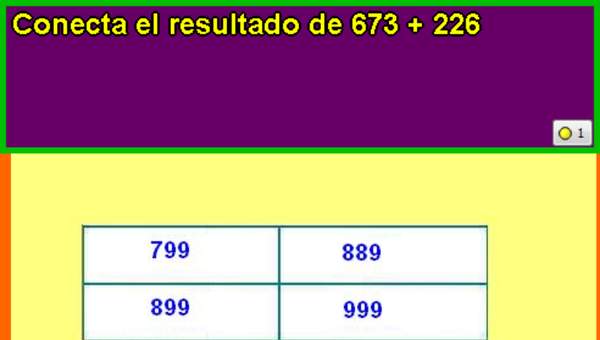 Cálculo mental adición de dos números Cálculo mental adición de dos números